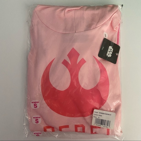 Star Wars Juniors Pink Hooded Rebel Dress Rey Small Fandom Cosplay - Picture 13 of 15
